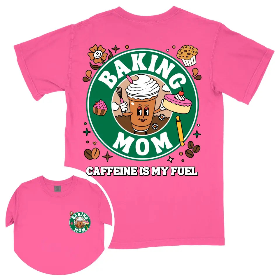 Custom Coffee Baking Mom Shirt