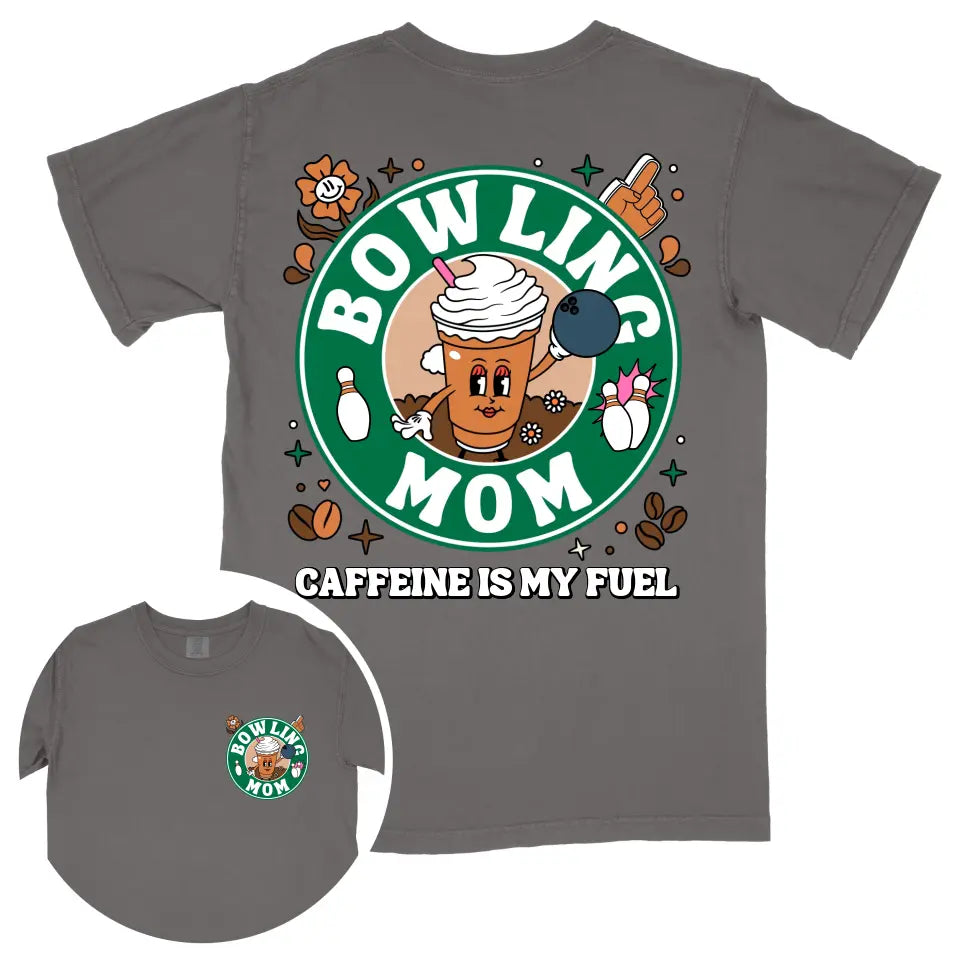 Custom Coffee Bowling Mom Shirt