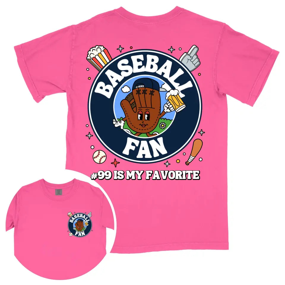 Personalized Glove Baseball Fan Shirt