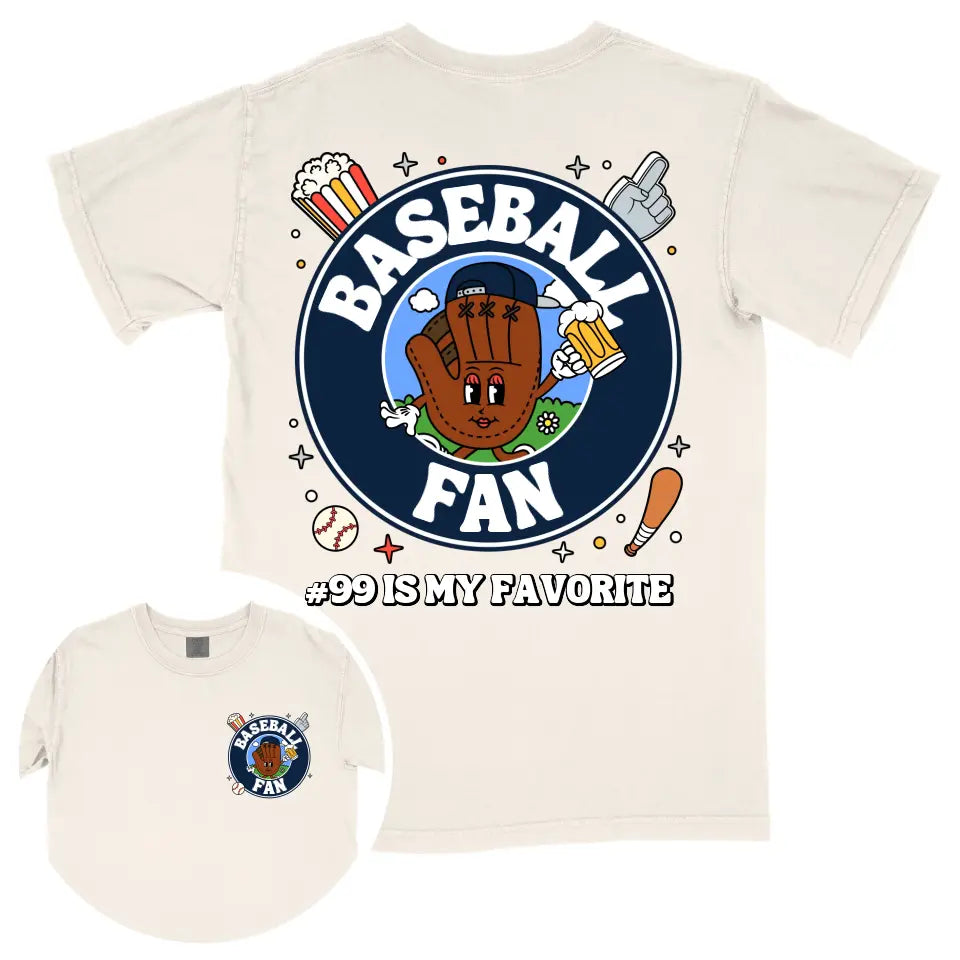 Personalized Glove Baseball Fan Shirt