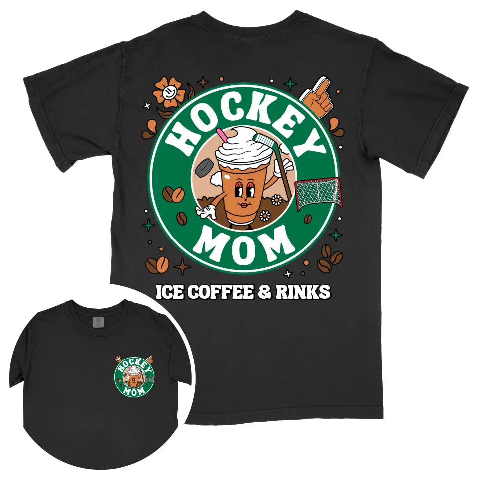 Custom Coffee Hockey Mom Shirt