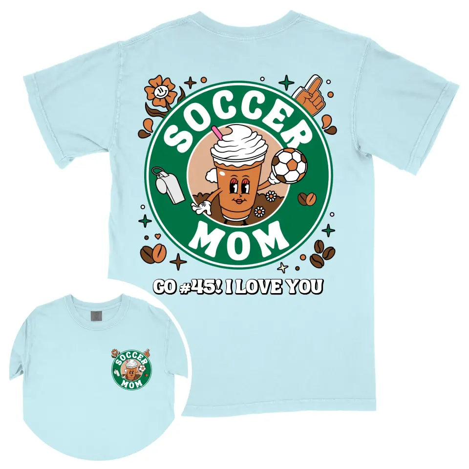 Custom Coffee Soccer Mom Shirt