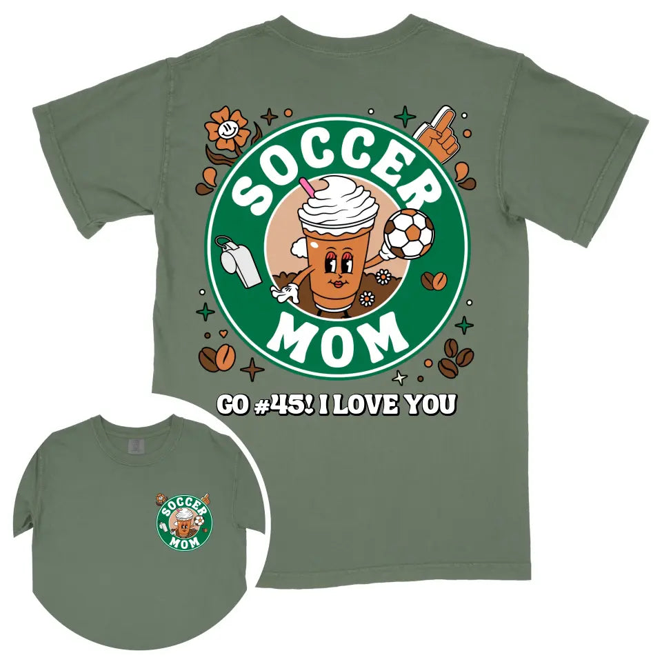 Custom Coffee Soccer Mom Shirt