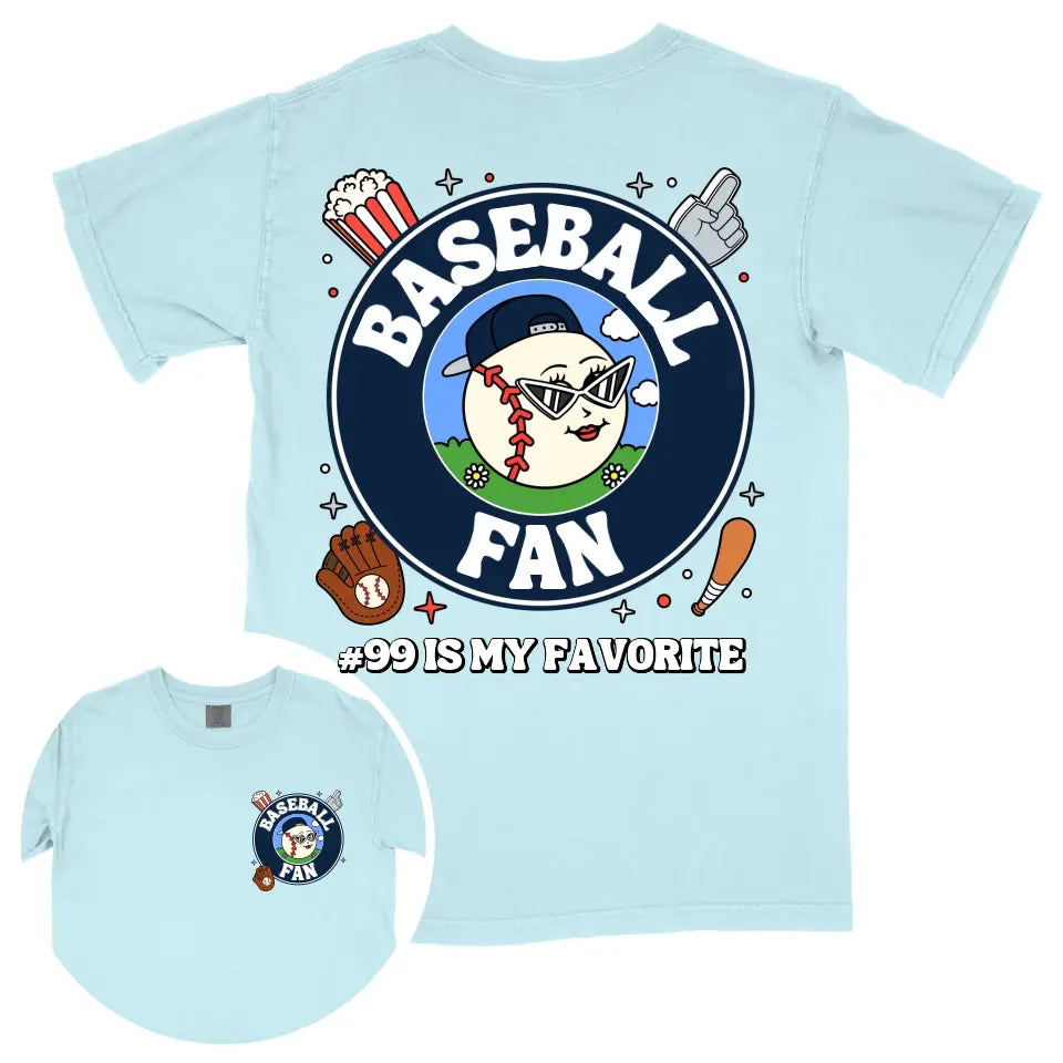 Personalized Mascot Baseball Fan Shirt - PixelPod