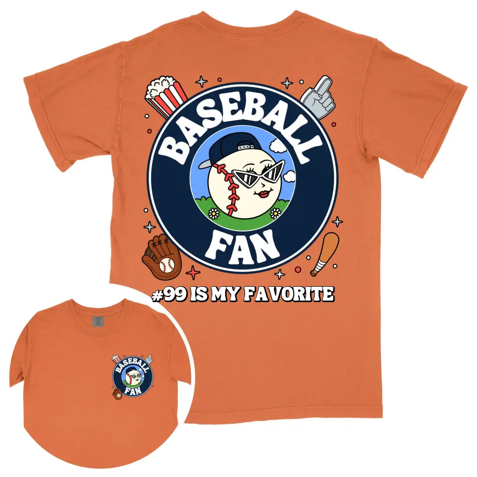 Personalized Mascot Baseball Fan Shirt - PixelPod