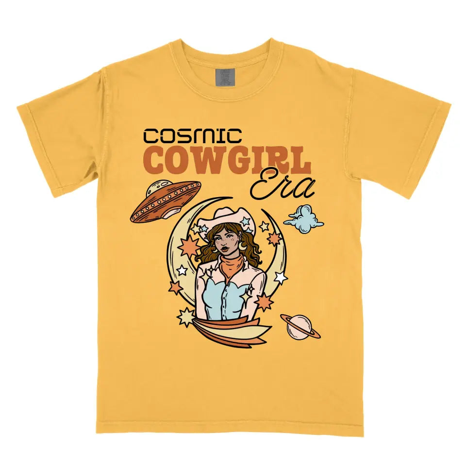 Personalized Cosmic Cowgirl Era Shirt