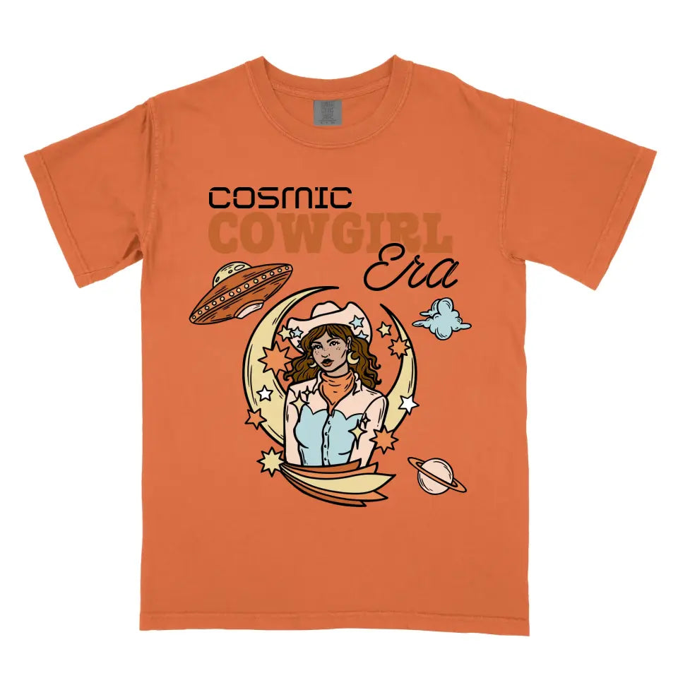 Personalized Cosmic Cowgirl Era Shirt