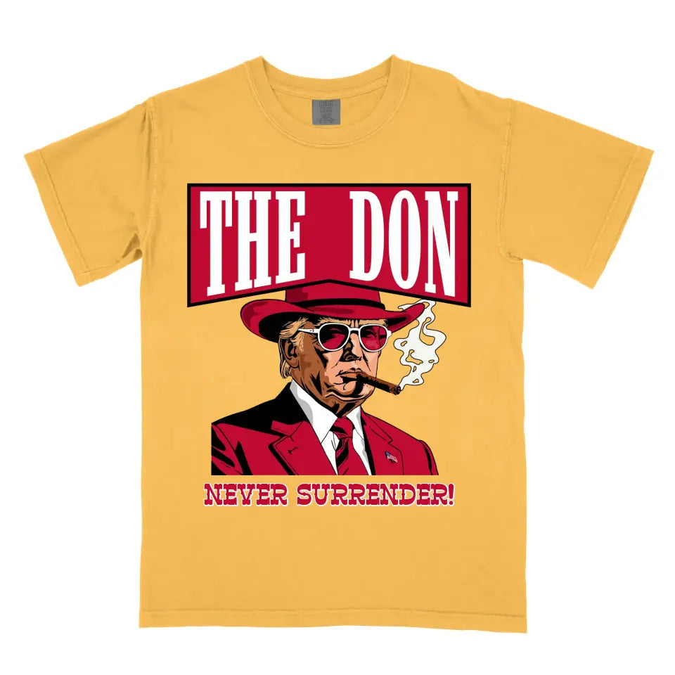 Personalized 'The Don' Donald Trump MAGA Vintage Western Cowboy Shirt