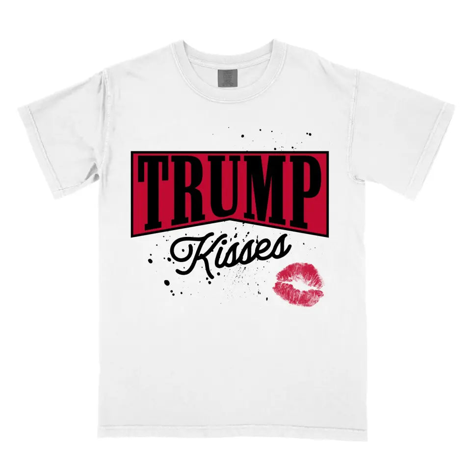 Trump Kisses Donald Trump MAGA Vintage Western Cowboy Shirt