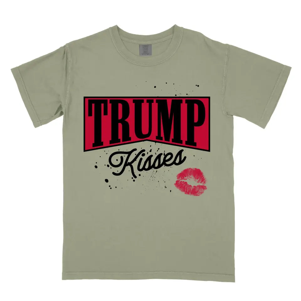 Trump Kisses Donald Trump MAGA Vintage Western Cowboy Shirt
