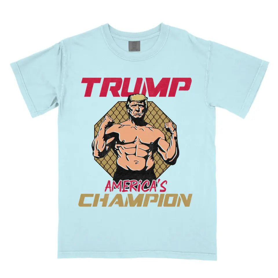 Trump America's Champion Donald Trump USA Vintage Retro UFC Fight Shirt