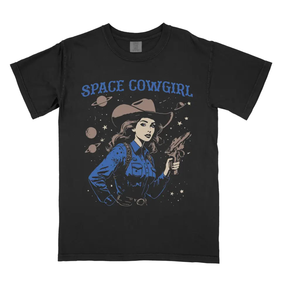 Space Cowgirl Vintage Western Boho Cowboy Shirt
