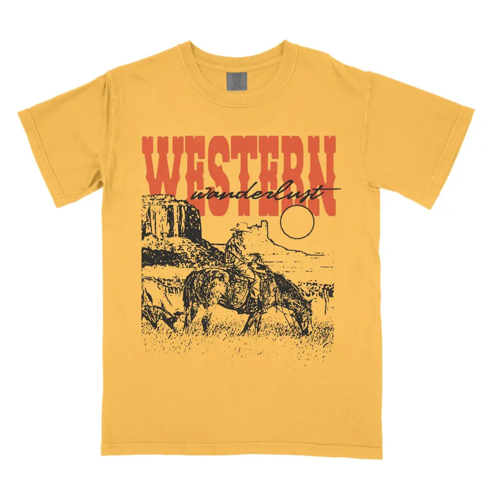 Western Wanderlust Vintage Western Cowboy Shirt