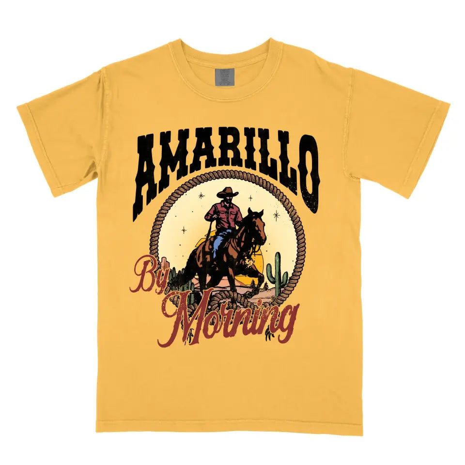 Amarillo By Morning Vintage Western Cowboy Shirt