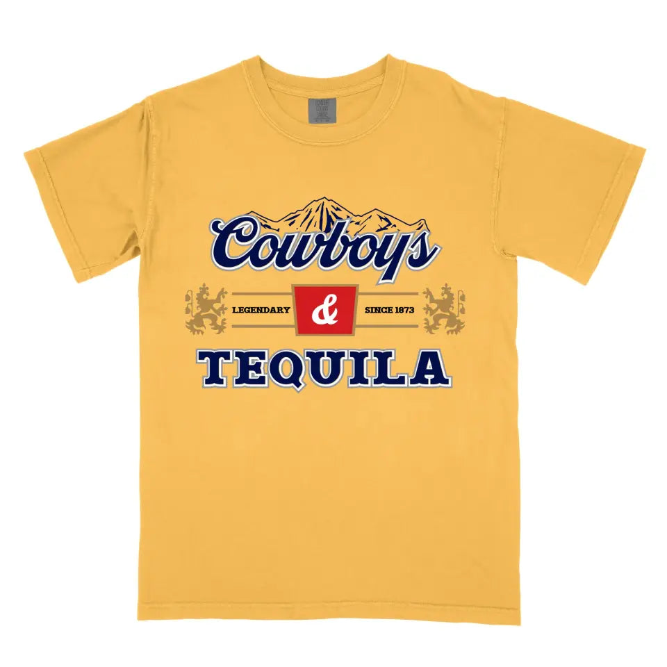 Cowboys and Tequila Vintage Western Cowgirl Shirt